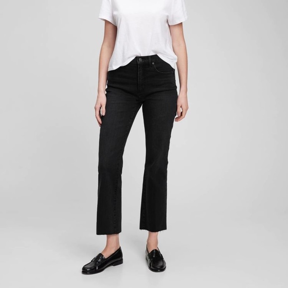 NWT Gap High Rise Kick Fit Jeans - Picture 1 of 5
